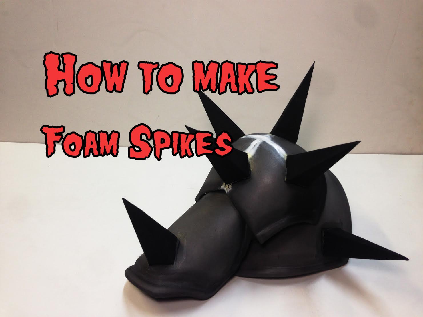 How to Make Foam Spikes The Evil Ted Channel